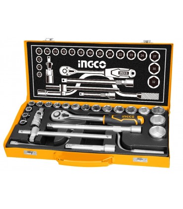 Ingco HKTS0243 24 Pieces 1/2 inch Socket Set