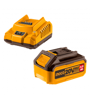 Ingco FBCPK1214 P20S Lithium-Ion Battery and Charger Kit