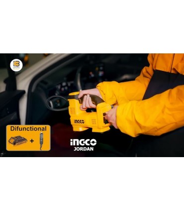 Ingco CACLI2012 P20S 20V 160 PSI Cordless Auto Air Compressor - Bare Unit