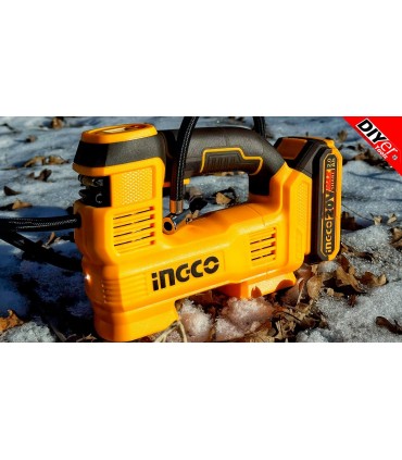 Ingco CACLI2012 P20S 20V 160 PSI Cordless Auto Air Compressor - Bare Unit