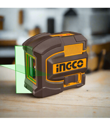Ingco HLL156601 0~35m Green Self-Leveling Line Laser