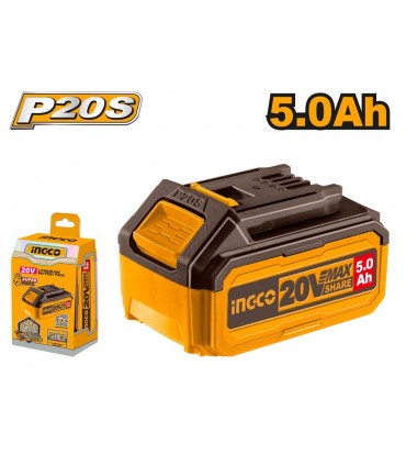 Ingco FBLI20031 20V Lithium-Ion 5.0 Ah Battery Pack
