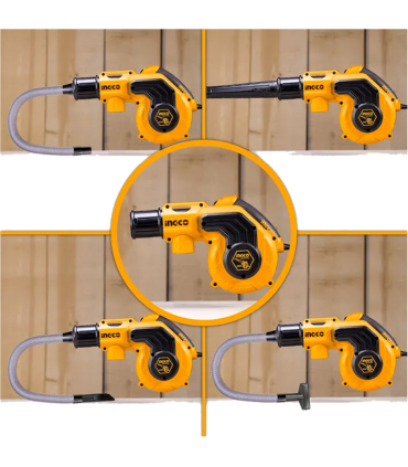 Ingco AB8038 800W Aspirator Blower Gun with Dust Bag