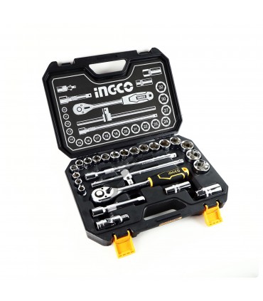 Ingco HKTS12251 1/2 inch Socket Set - 25 Pieces