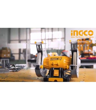 Ingco BG61502 150W 6" Wheel Electric Twin Bench Grinder