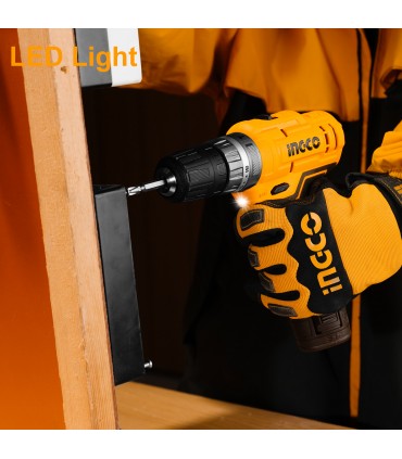 Ingco CIDLI12202 12V 20Nm Cordless Impact Drill - Bare Unit