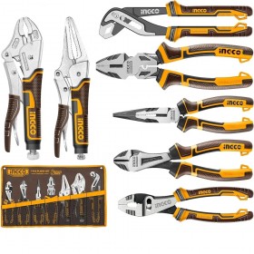 INGCO COS23036 7 Piece High Leverage Combination Pliers Set