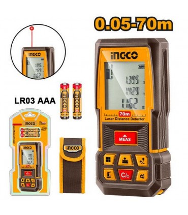 INGCO HLDD0708 70M Multiple Modes Laser Distance Detector
