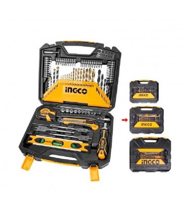 Ingco HKTAC010861 86PCS Drill Bit Hand Tool Set