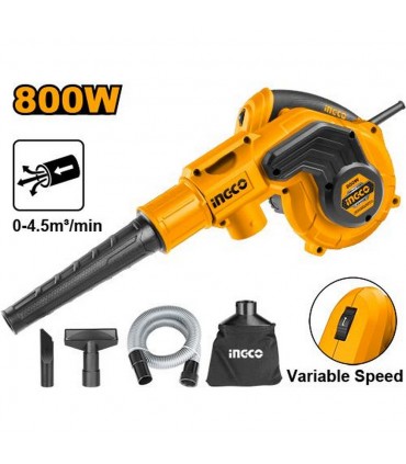 Ingco AB8008 800W Variable Speed Aspirator Blower