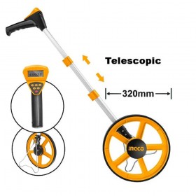 Ingco HDMW23 320MM Digital Display Stand Metric Measuring Wheel