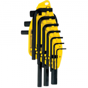 Stanley 69-254 Allen Hexagonal Short Key Set - 10 Pieces
