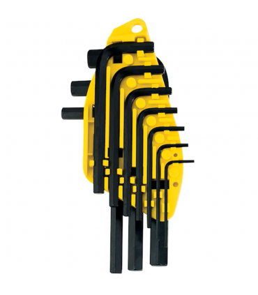 Stanley 69-254 Allen Hexagonal Short Key Set - 10 Pieces