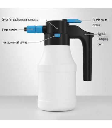 Cordless Car Wash Foam Sprayer - 1.8 Liter