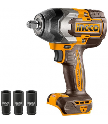 Ingco CIWLI20851 20V 850Nm Cordless Impact Wrench