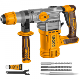Ingco CRHLI20288 20V Lithium-Ion 28mm Cordless Rotary Hammer