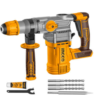 Ingco CRHLI20288 20V Lithium-Ion 28mm Cordless Rotary Hammer