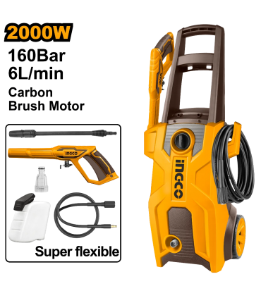 Ingco HPWR20018 2000W Corded High Pressure Washer