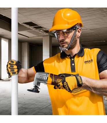 Ingco CMLI20228 20V Lithium-Ion 2.0 Ah Variable Speed Cordless Multi Tool