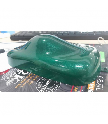 Samurai 1144 Super Green Metallic Spray Paint - 400mL