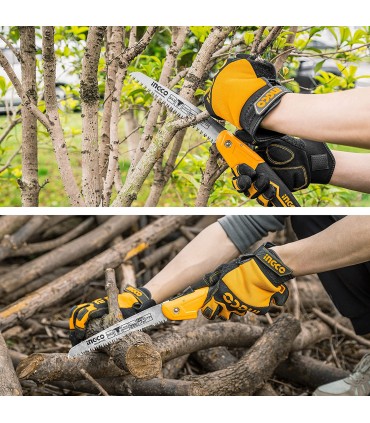Ingco HFSW1806 180mm Triple Teeth Hand Protection Function Folding Saw