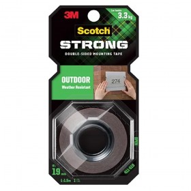3M Scotch Strong Outdoor Double Sided Mounting Tape
