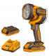 Ingco CWLI20881 20V 22.5W 2000 Lumens Lithium-Ion Cordless Work Torch