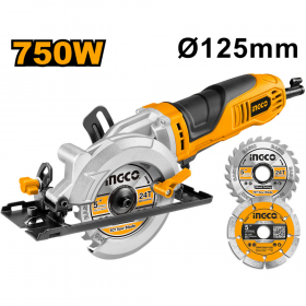Ingco MFS1251 750W 125mm Multifunction Corded Circular Saw