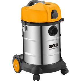 Ingco VC14301 400W Wet And Dry Vacuum Cleaner - 30 Litre