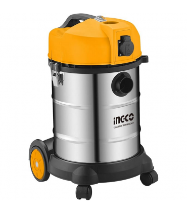 Ingco VC14301 400W Wet And Dry Vacuum Cleaner - 30 Litre