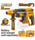 Ingco CRHLI20228 20V Lithium-Ion Brushless Cordless Rotary Hammer - Bare Unit