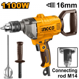 Ingco MX11008 1100W 16mm Electric Mixer Drill