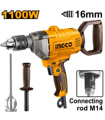Ingco MX11008 1100W 16mm Electric Mixer Drill