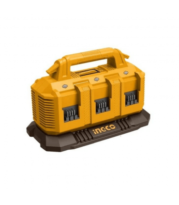 Ingco FCLI2064 20V P20S 6 Ports Lithium-Ion Battery Charger