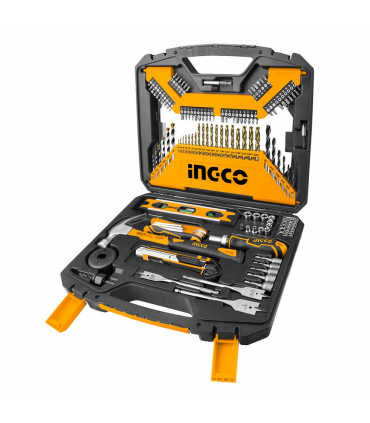 Ingco HKTAC011201 Screwdriver, Drill Bits and Accessories Tool Set - 120 Pieces