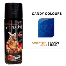 Samurai C015/Y111 Candy Blue Quick Drying Spray Paint - 400mL