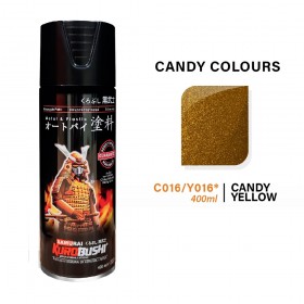 Samurai C016/Y016 Candy Yellow Quick Drying Spray Paint - 400mL