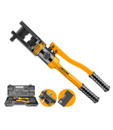 Ingco HHCT01240 16-240mm Hydraulic Crimping Tool with Dies