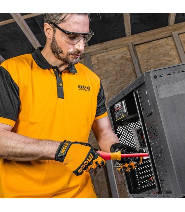 Ingco HKISD0701 7-Piece 1000V Insulated Nut Screwdriver Set