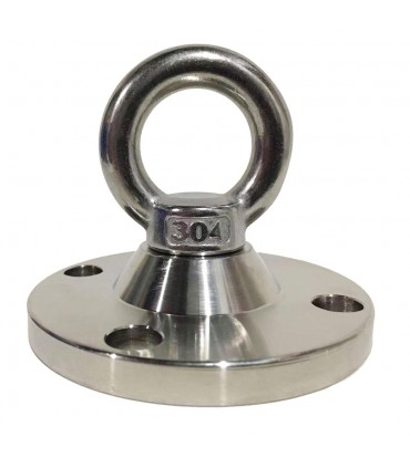 Hardware Specialist SUS304 Stainless Steel 360° Rotating Ceiling Hook