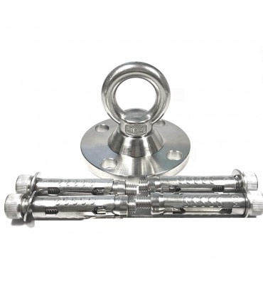 Hardware Specialist SUS304 Stainless Steel 360° Rotating Ceiling Hook