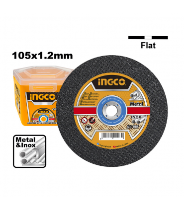 Ingco MCD1210550 4 Inch Abrasive Metal Cutting Disc