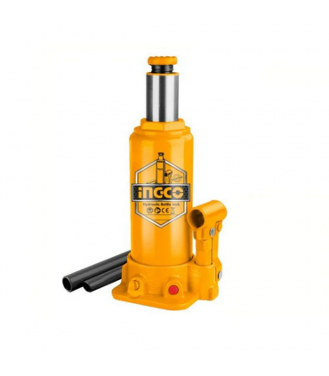 Ingco HBJ202 2-Ton Hydraulic Bottle Jack with Safety Valve