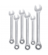 Ingco HKSPAR1062 6-Piece Cr-V Steel Ratchet Spanner Set