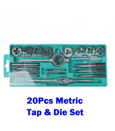 Hardware Specialist Metric 20 Pieces Tap & Die Set