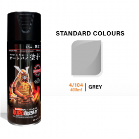 Samurai 4/104 Grey Standard Spray Paint - 400mL