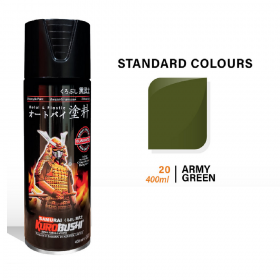 Samurai 20/142 Army Green Gloss Standard Spray Paint - 400mL
