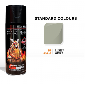 Samurai 16/106 Light Grey Gloss Standard Spray Paint - 400mL