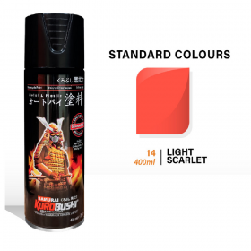 Samurai 14/115 Light Scarlet Gloss Standard Spray Paint - 400mL