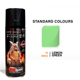 Samurai 11 Lemon Green Gloss Standard Spray Paint - 400mL